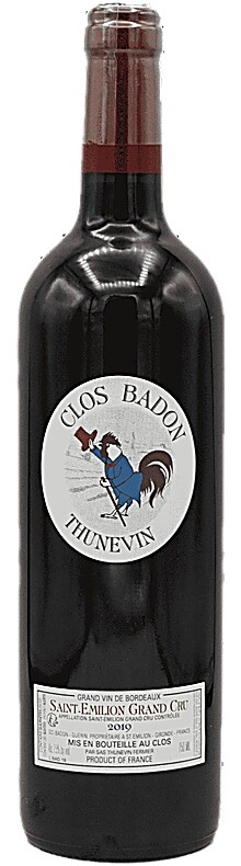 Clos Badon, Saint-&Eacute;milion, Grand Cru 2019